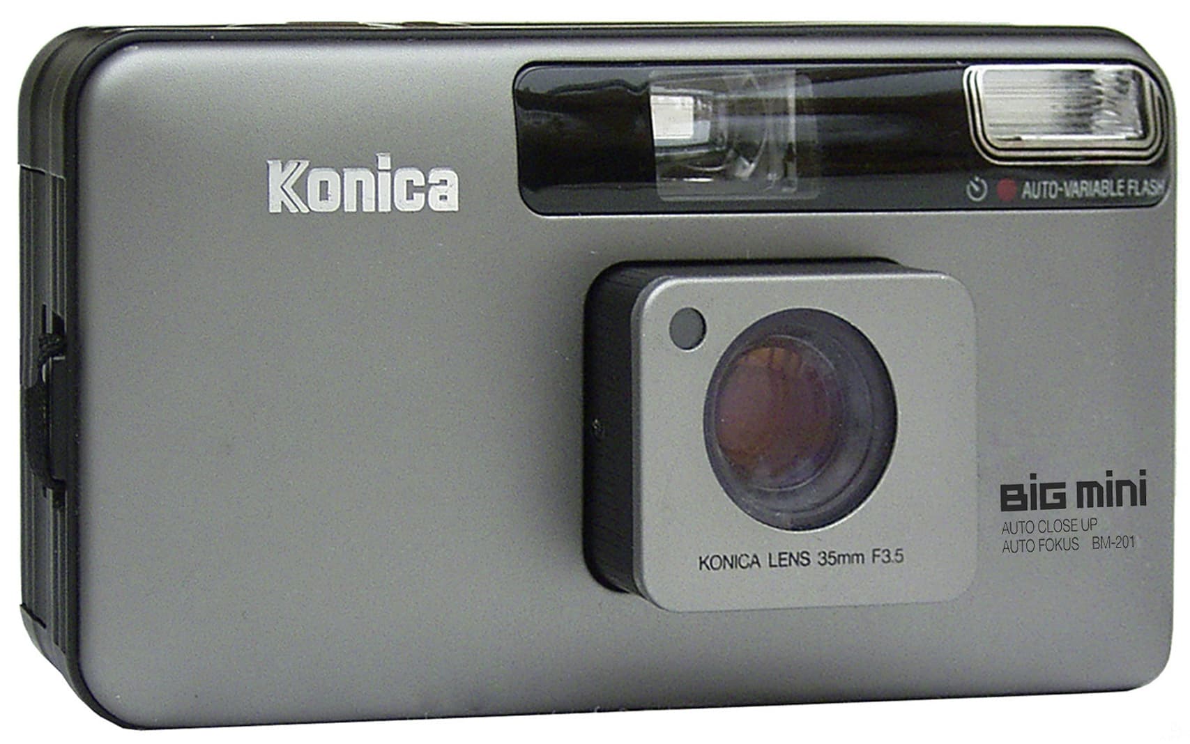 Konica Big Mini BM-201 (1989) — compact-35mm film camera