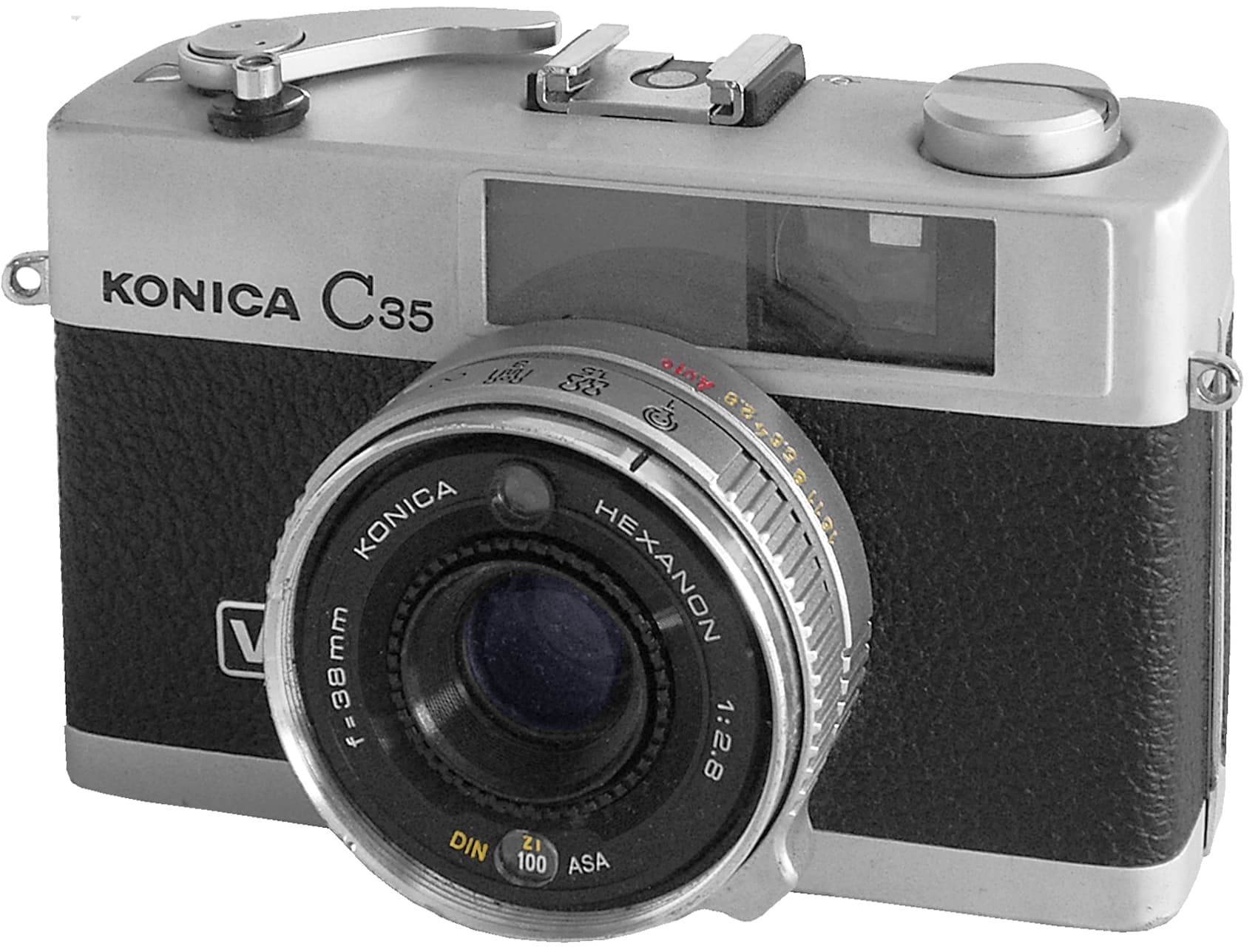 Konica C35 V (1971) — compact-35mm film camera