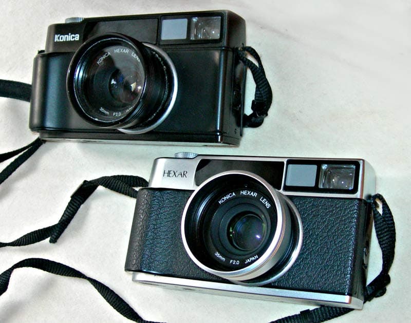 Konica Hexar Silver (1993) — compact-35mm film camera