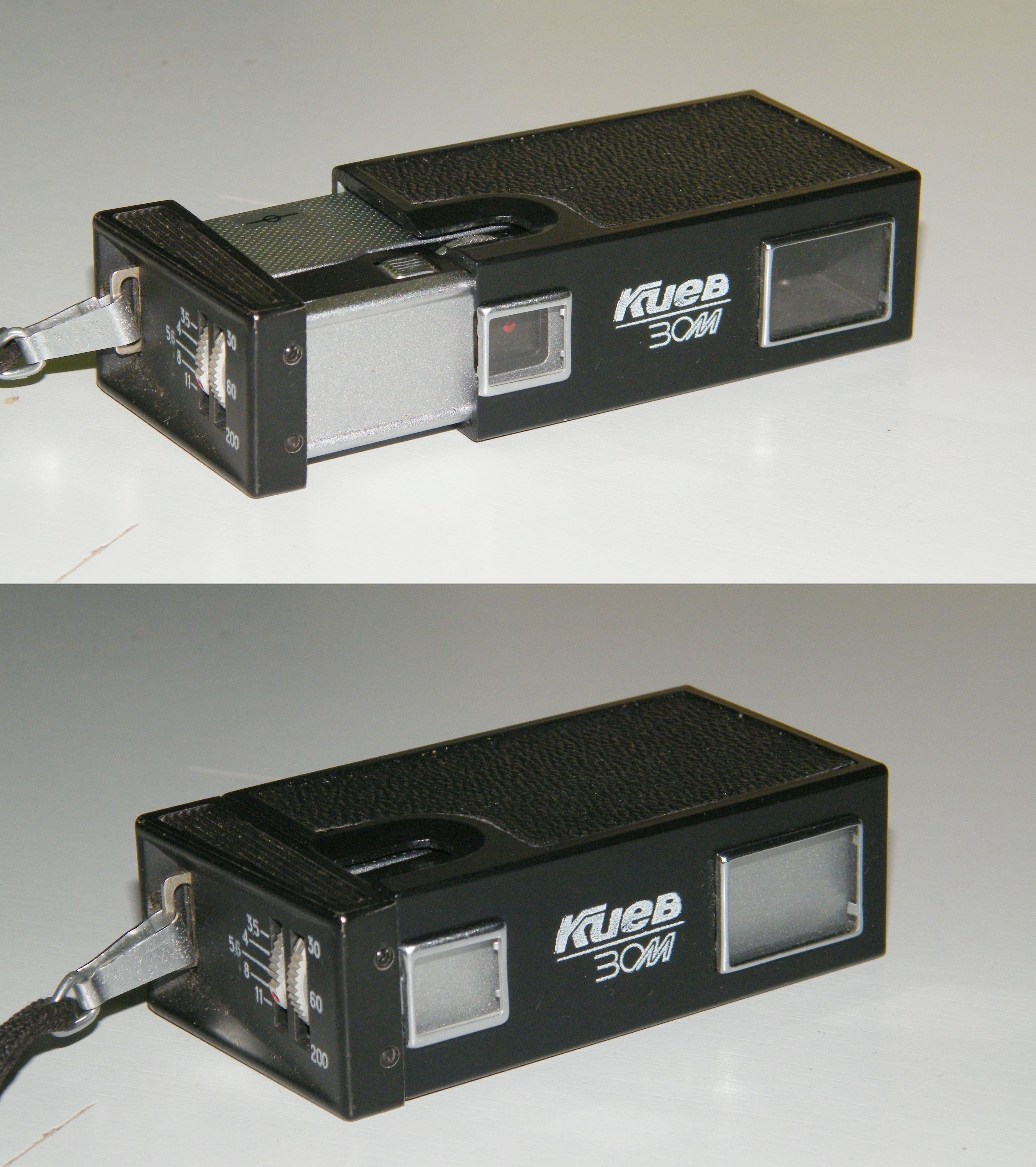 Arsenal / Kiev 30M (1985) — half-frame film camera
