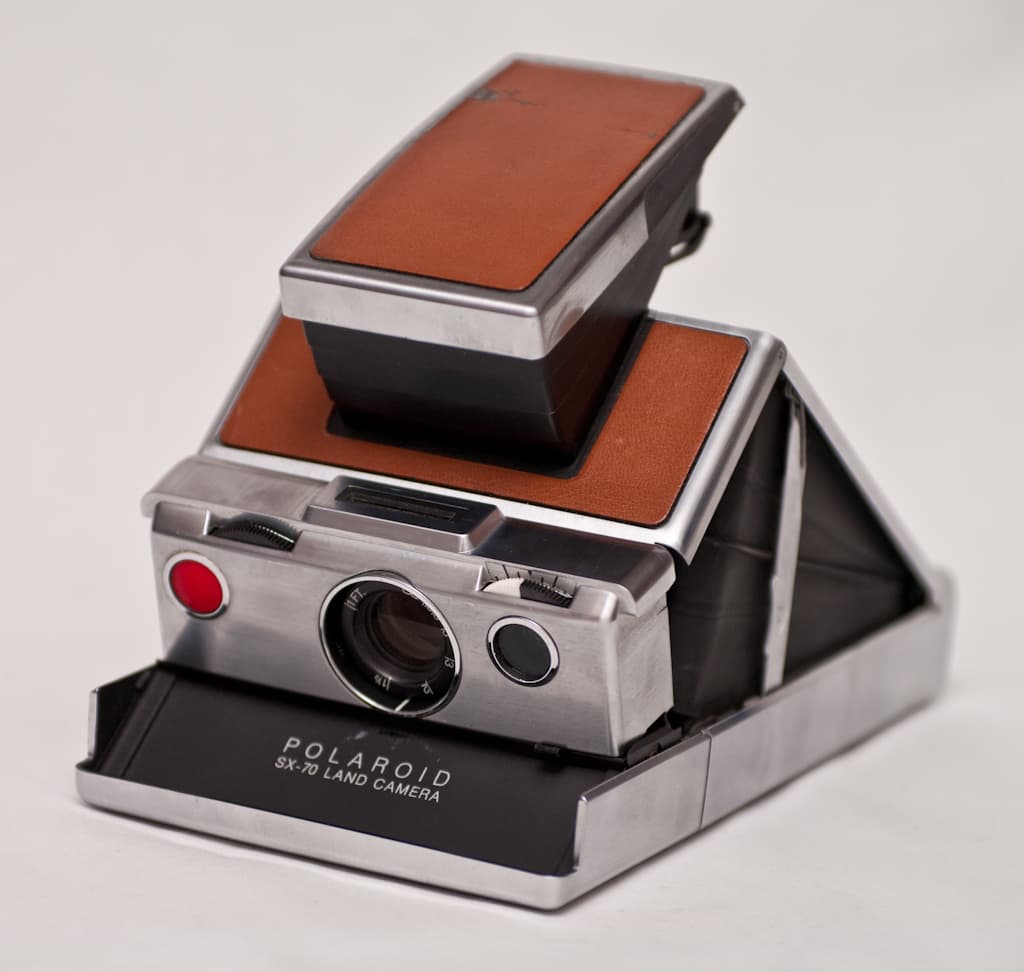 Polaroid SX-70 (1972) — instant film camera