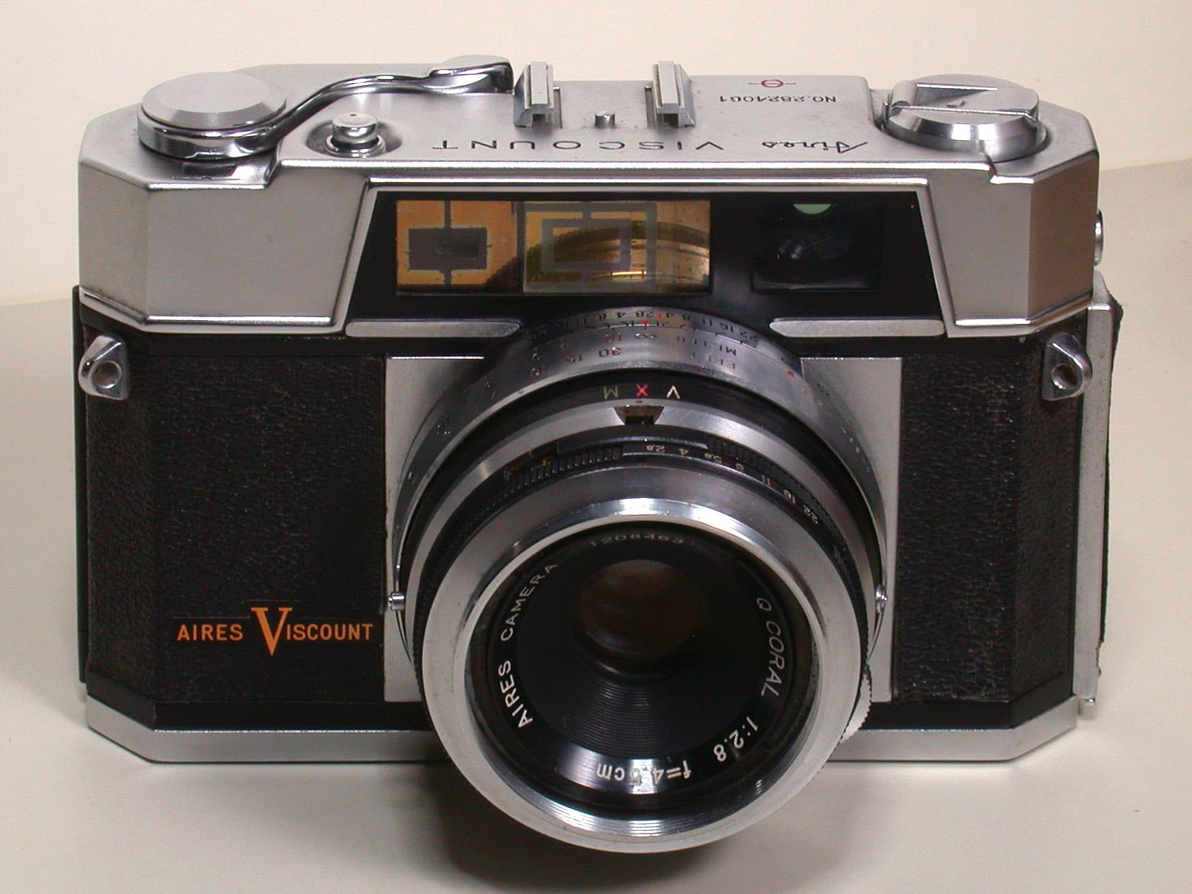 Aires Viscount (1959) — rangefinder-35mm film camera