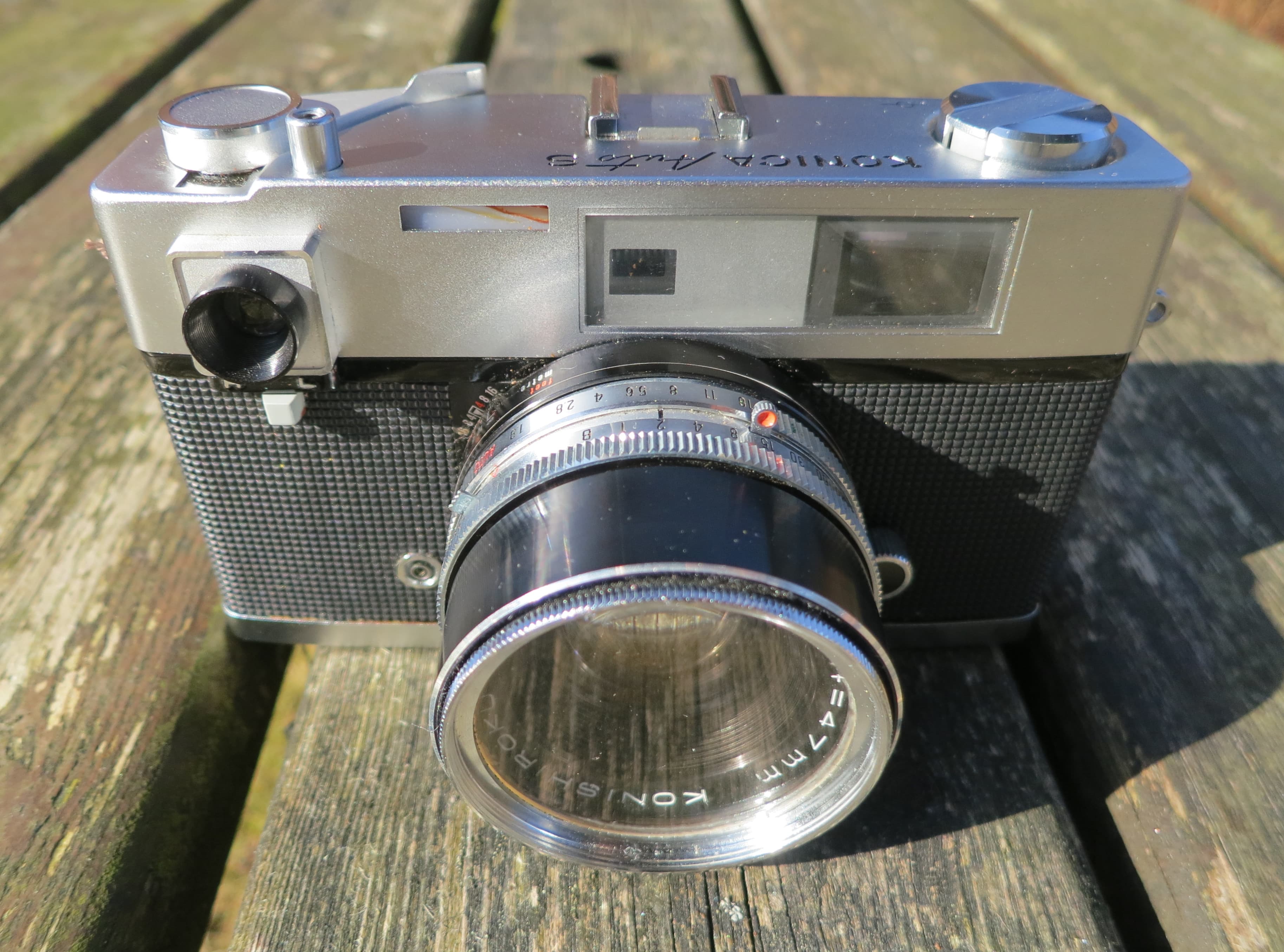 Konica Auto S (1963) — rangefinder-35mm film camera