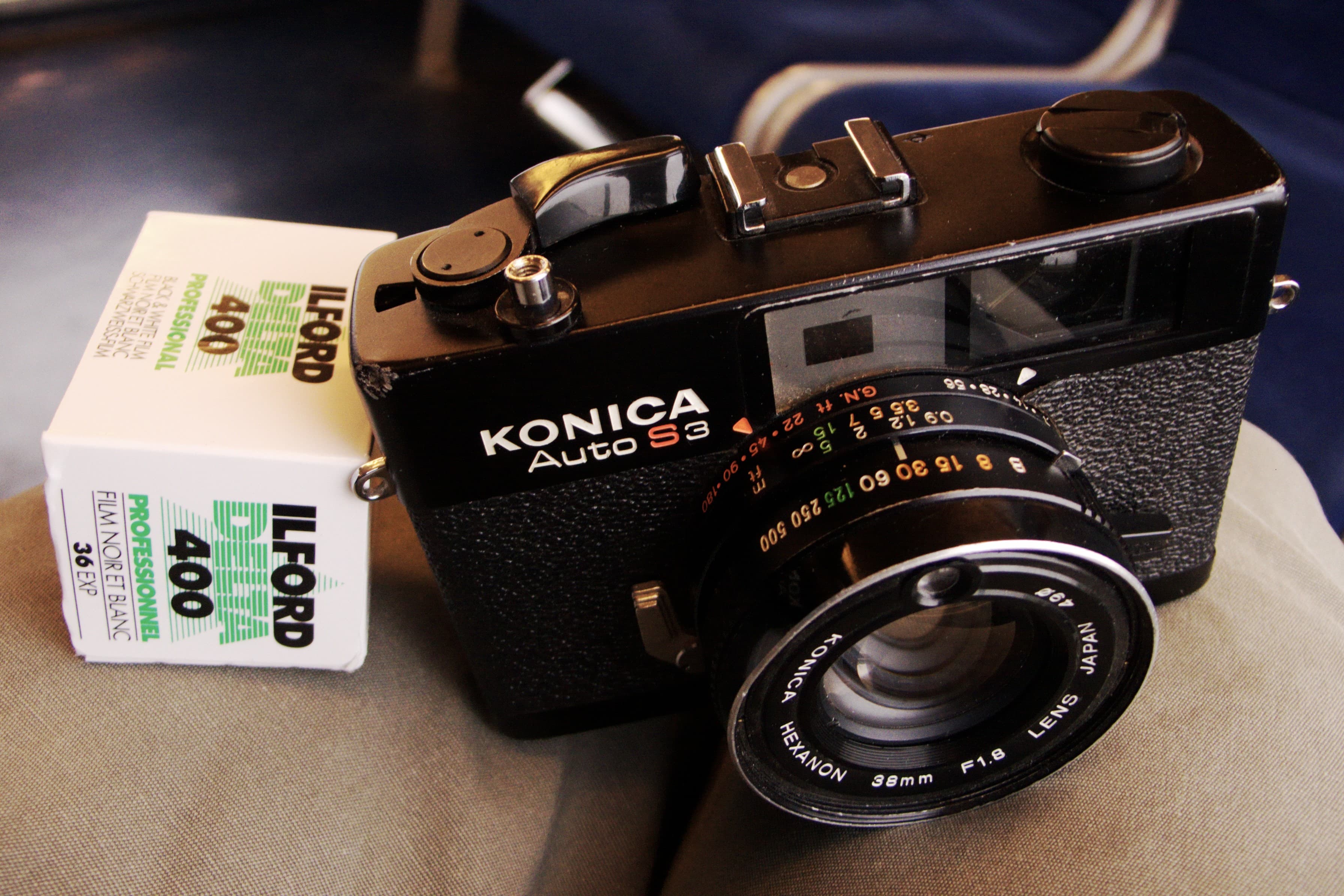 Konica Auto S3 (1973) — rangefinder-35mm film camera