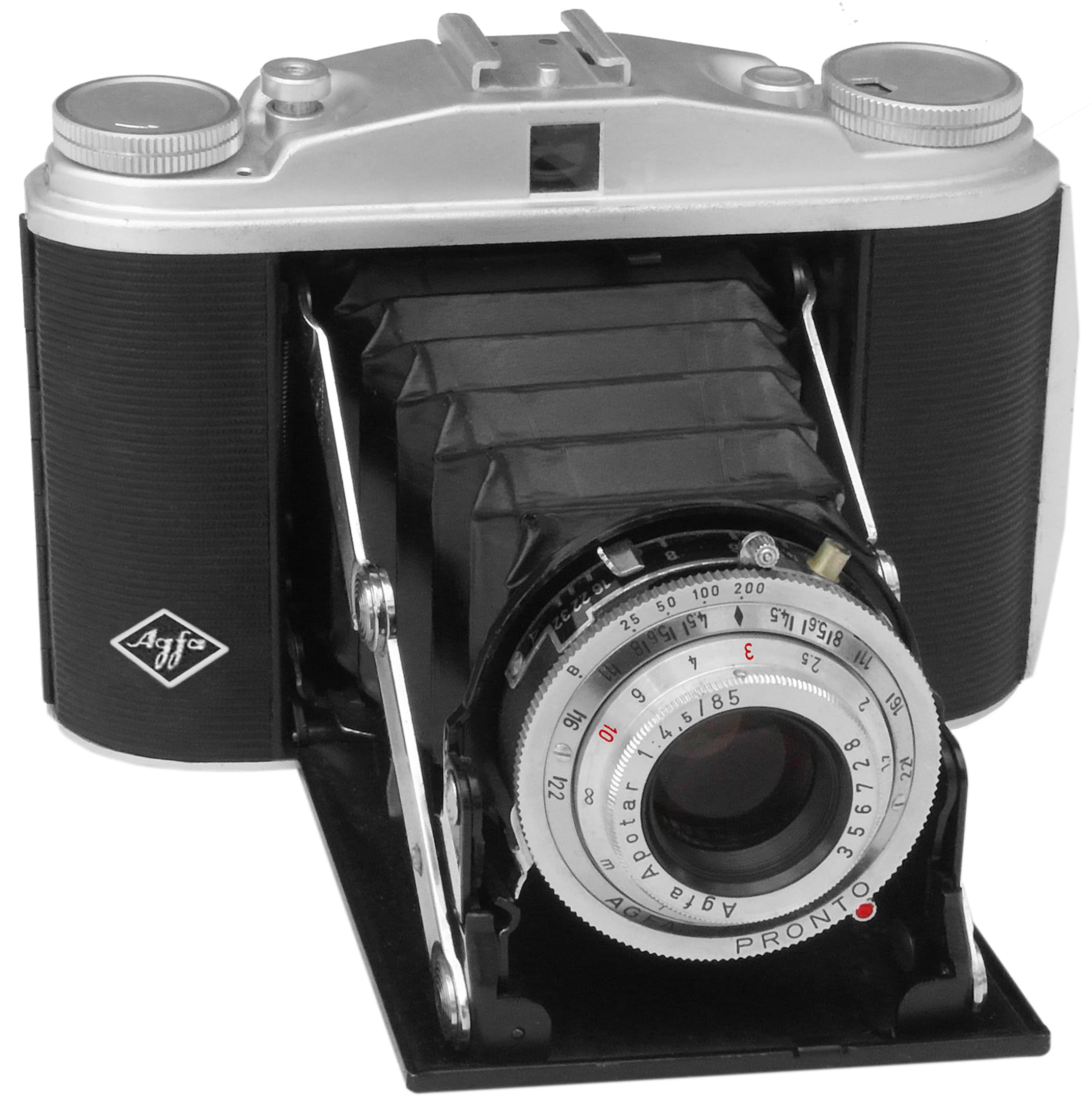 Agfa Isolette II (1950) — rangefinder-medium-format film camera