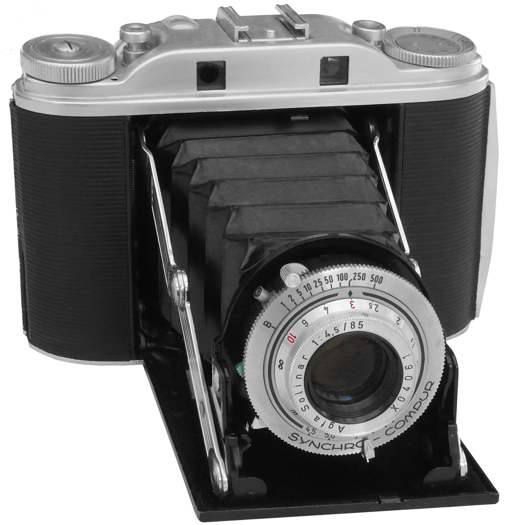 Agfa Isolette III (1952) — rangefinder-medium-format film camera