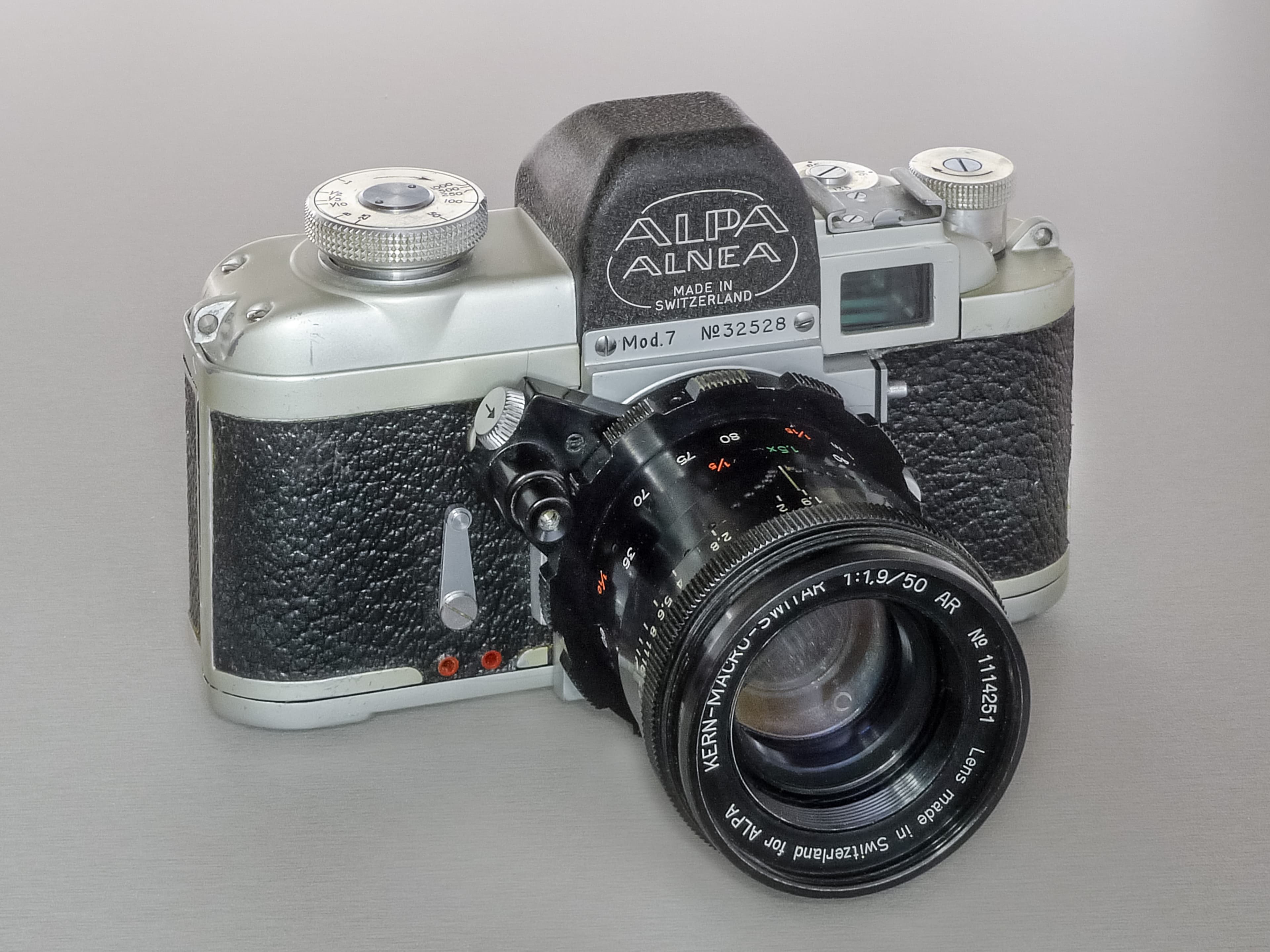Alpa 7 (1952) — slr-35mm film camera