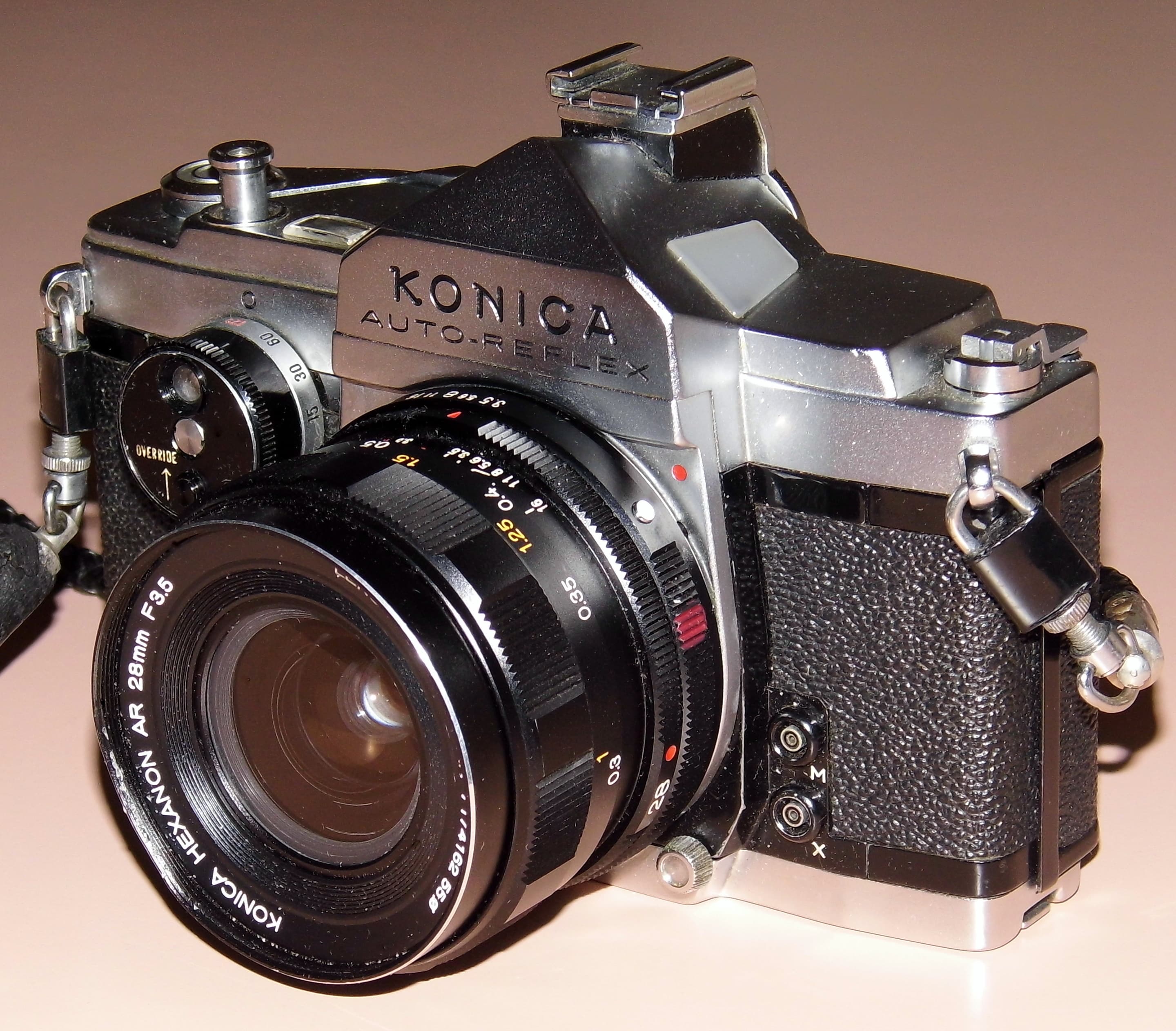 Konica Auto-Reflex (1965) — slr-35mm film camera