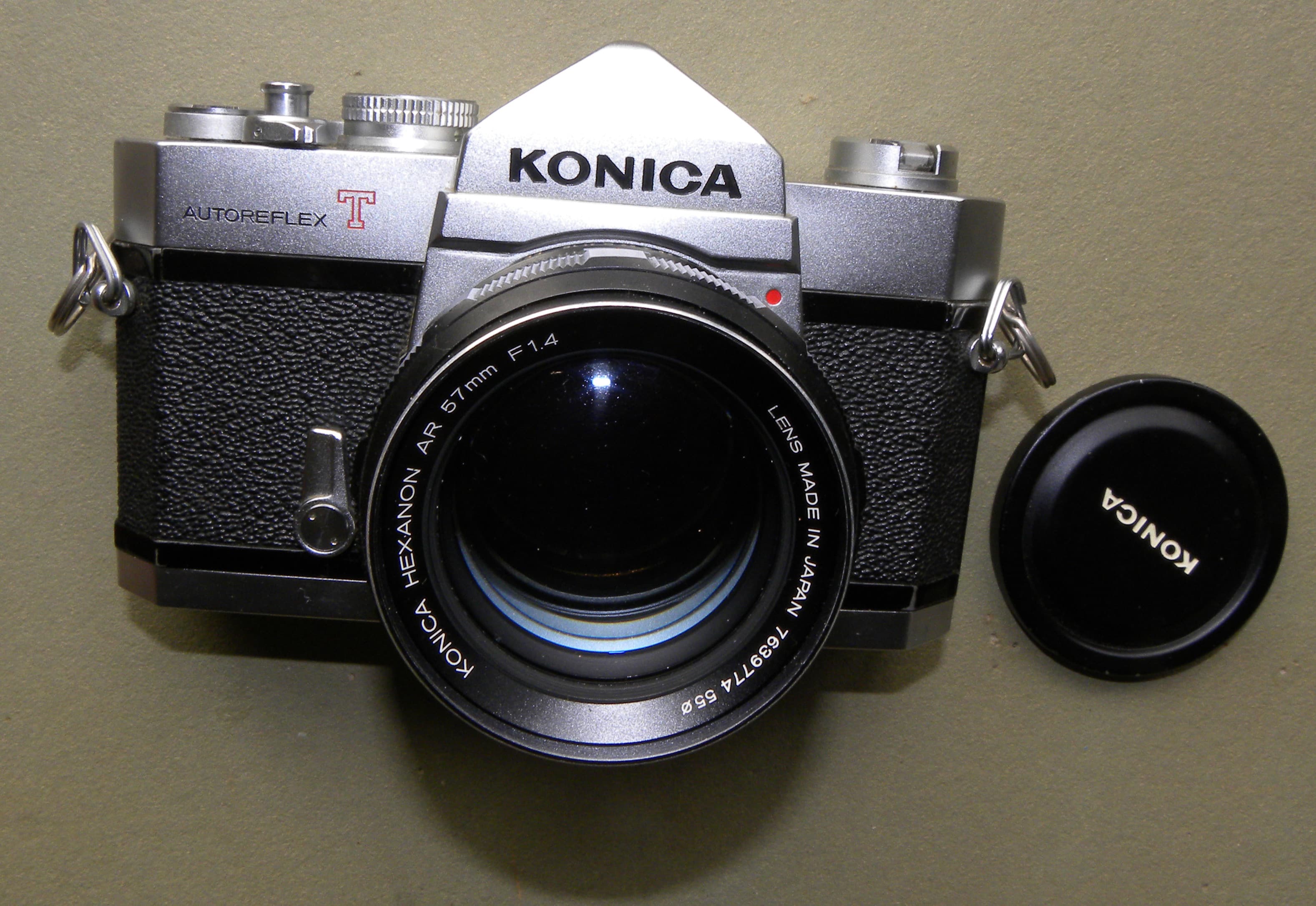 Konica Autoreflex T (1968) — slr-35mm film camera