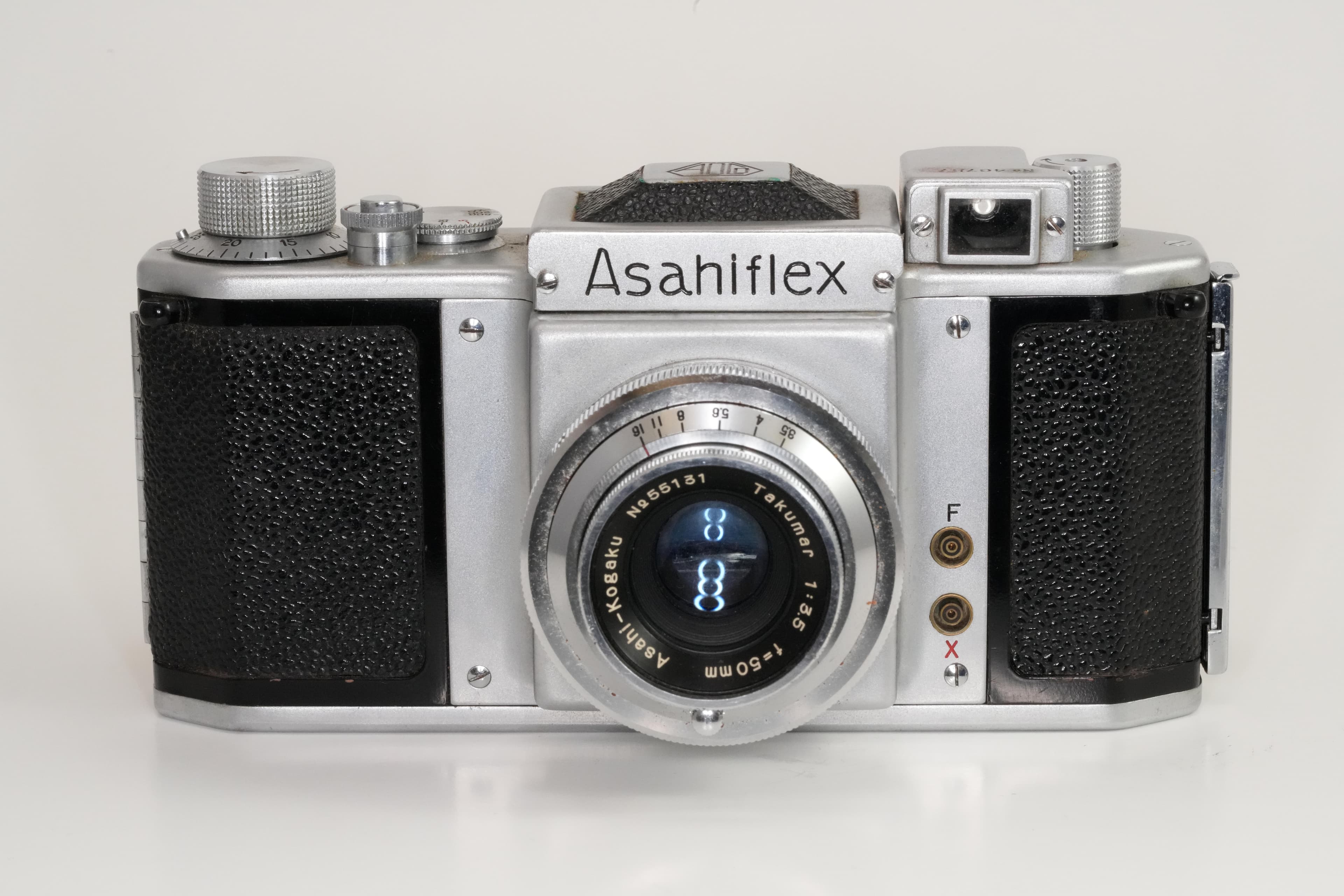 Asahi Optical (Pentax) Asahiflex IIB (1955) — slr-35mm film camera