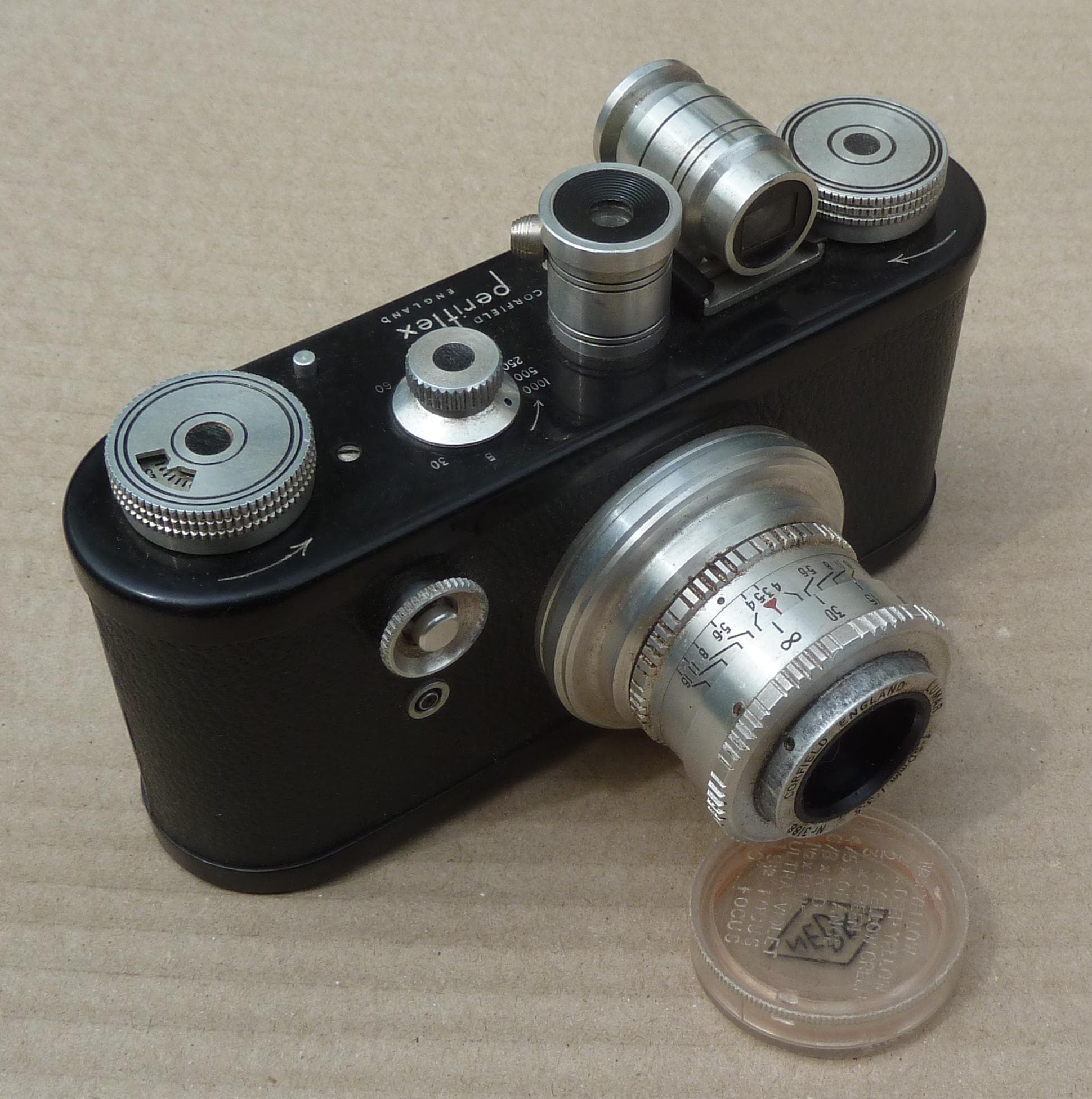 Corfield Periflex (1953) — slr-35mm film camera
