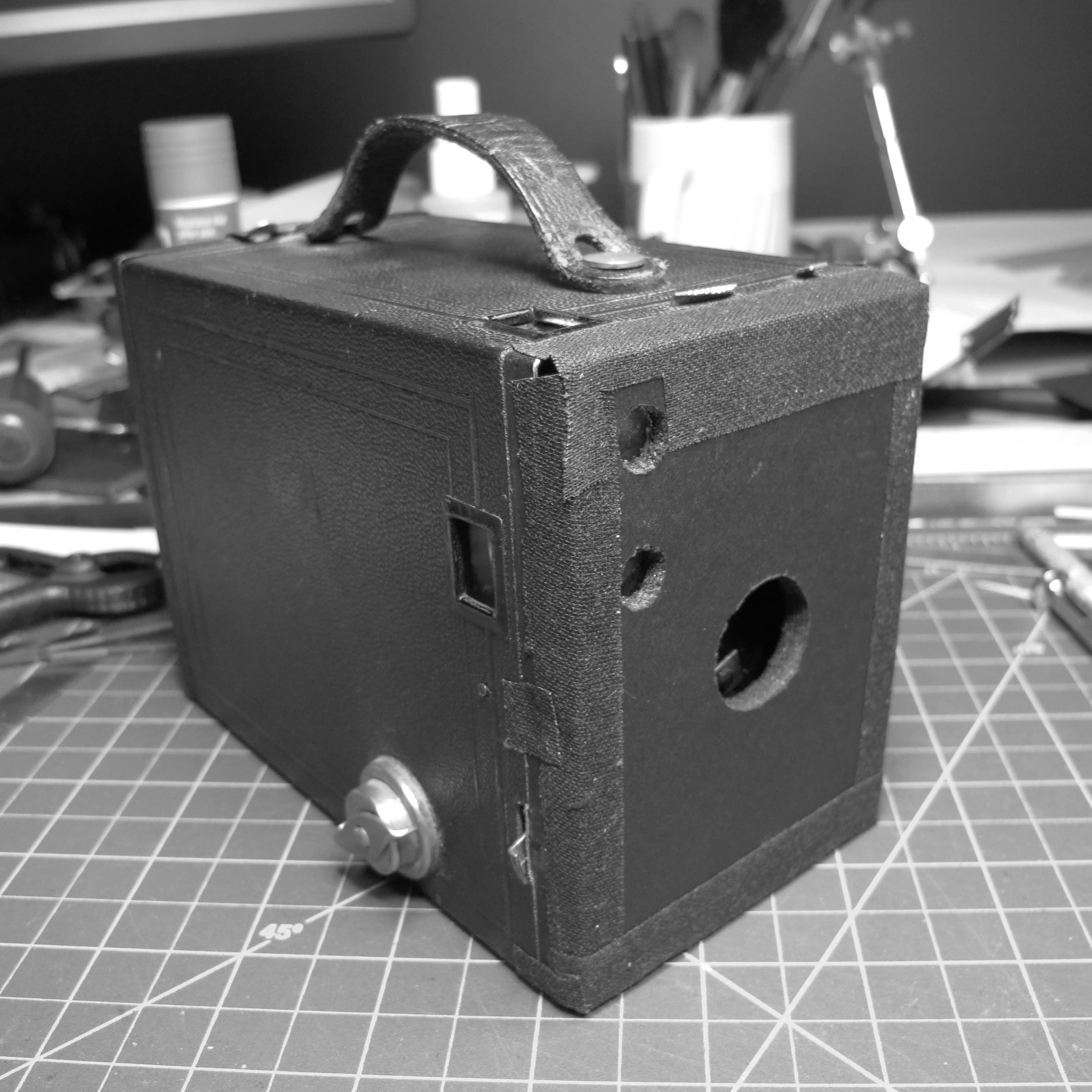 Kodak No. 2 Brownie (1901) — toy-novelty film camera